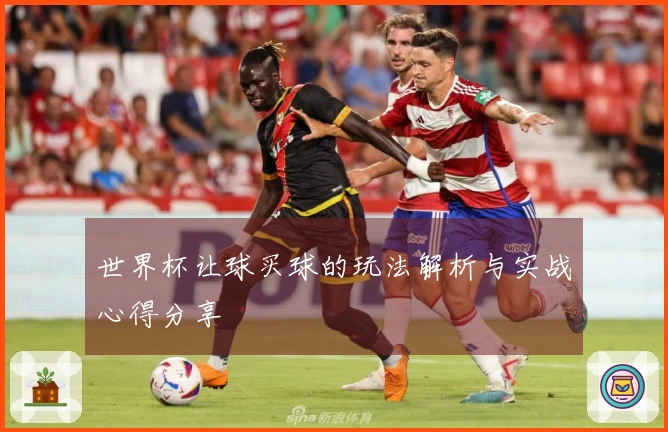 世界杯让球买球的玩法解析与实战心得分享